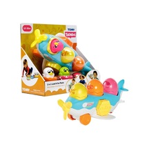 73147 Tomy - 2si1 Arada Uçak Ve Saklambaçlı Yumurtalar 12-36 Ay