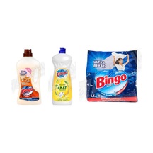 Bingo Ahşap Tem. 1 L + Sıvı Bulaşık Deterjanı 1500 Ml + Beyazlar İçin Ultra 1.5 Kg 3'lü Set Diğer