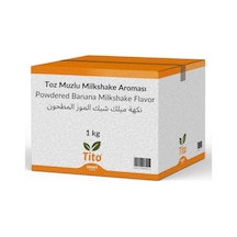Toz Muzlu Milkshake Aroması 1 Kg