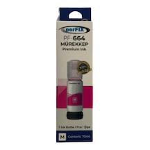 Perfıx Pf T6643 - 6733 Kırmızı Şişeli Mürekkep 70 Ml Çok Renkli