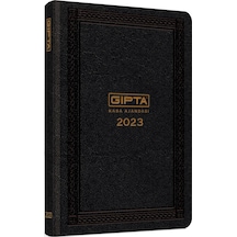 Gıpta 111-TCK 2023 Ticari Kasa Ajandası 17x24 cm 432 Sayfa Siyah