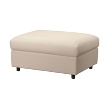 Ikea Bej Ferah Kanepe - Saklama Gözlü Puf