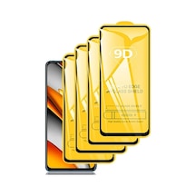 Xiaomi Redmi Note 9 Uyumlu Ekran Koruyucu 9D Kırılmaz Cam - Ultra Darbe Koruma-Ekranı Tam Kaplar