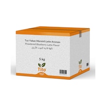 Toz Yaban Mersinli Latte Aroması 5 Kg