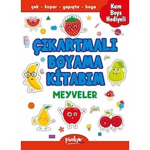 Çıkartmalı Boyama Kitabım - Meyveler / Buçe Dayı