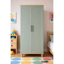 Arion Kids Gülsün 2 Kapaklı Çocuk Odası Dolabı 2 Kapaklı Dolap Modellerinde Sade, Dayanıklı Ve Modern Çözüm Yeşil