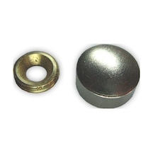 Vida Kapağı Zamak Krom Kaplı Çap 13mm - Öz-iş