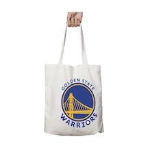 Art Hediye Golden State Warriors İki Taraf Kalıcı Yıkanabilir Okul Plaj Omuz Bez Çanta Çok Renkli