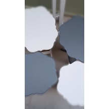 1448bng90090çanta Zigon Sehpa Yonca Dörtlü Model Ahşap Mdf Beyaz Ve Gri Renk Uyum El Yapım