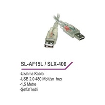 Sl-af15l Usb2.0 1.5m Uzatma Kablosu