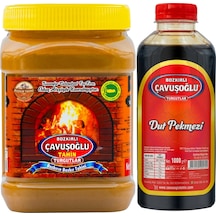 Çifte Kavrulmuş Kepekli Bozkır Tahini 930 Gr Çavuşoğlu Dut Pekmezi 1000 Gr