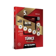 Altın Karma 5. Sınıf Türkçe Soru Bankası Etkinlikli Kazanım Altın Karma Yayınları