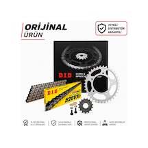 Dıd Honda Nx 500 Zincir Dişli Seti 2024-2025 X-ringli Zincir Çelik Renk