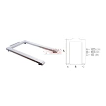 Mlb U Tipi 1500 KG x 500 Gr 80 x 125 Baskül