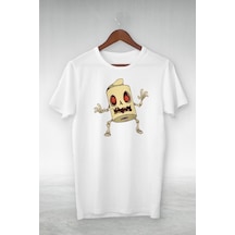 Noıssey Unisex T-shirt Gsc-395 Beyaz