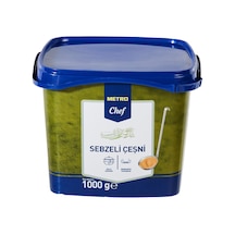 Çeşni 1 Kg Sebzeli - Konsantre Sebze Lezzeti, Çorba Ve Yemekler İçin - 6 Adet Tarı