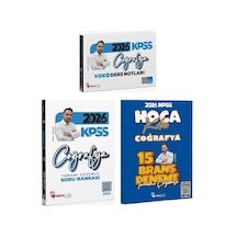 Hoca Kafası 2026 Kpss Coğrafya Video Ders Notları + Soru Bankası + 15 Deneme 3 Lü Set - Akın Arslan Hoca Kafası Yayınları