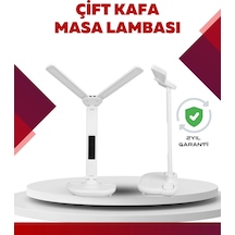 Mey İthalat Göz Koruyucu Led Okuma Lambası Titreşimsiz Işık, Kalemlik Ve Stand Fonksiyonlu Çok Renkli