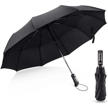 Hss Tahtakale Toptan Tam Otomatik 10 Tel Şemsiye-black - Siyah