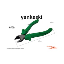 Yankeski Elta Sağlam Yan Keski Çelik Pense