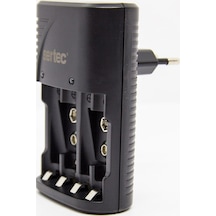 Sertec Stc C9V Otomatik Hızlı Şarj Cihazı Pilsiz Aa Aaa 9V