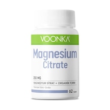 Voonka Magnesium Citrate 62 Kapsül