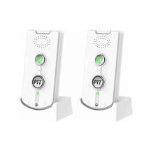 2 Adet Interkomlar Kablosuz Ev Sesli Çift Yönlü Arayan Beyaz