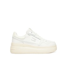 Tommy Hilfiger Tjw Retro Basket Flatform Sneaker Ekru