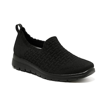Sneaker Günlük Kadın 27 J42 K8 Fly Flot Cloth Shoe Black Siyah