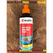 Würth P80 Far Parlatma Cilası Far Parlatır Leke Çıkarır 250ml