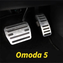 Chery Omoda 5 Spor Metal Pedal Seti Aksesuar
