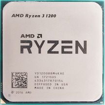 AMD Ryzen 3 1200 3.1 GHz AM4 8 MB Cache 65 W İşlemci Tray