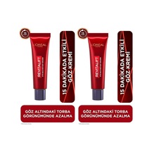 Revitalift Lazer Eyebag Instant Eraser Göz Altı Torba Görünümüne Karşı Etkili Göz Kremi 15ml 2 Paketi