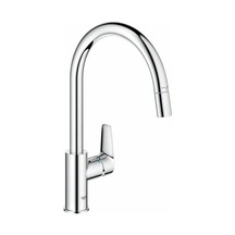 Start Edge Spiralli Eviye Bataryası, Mutfak Bataryası, 360 Derece Dönüş Açısı, Krom, 30550000 Açık Beyaz
