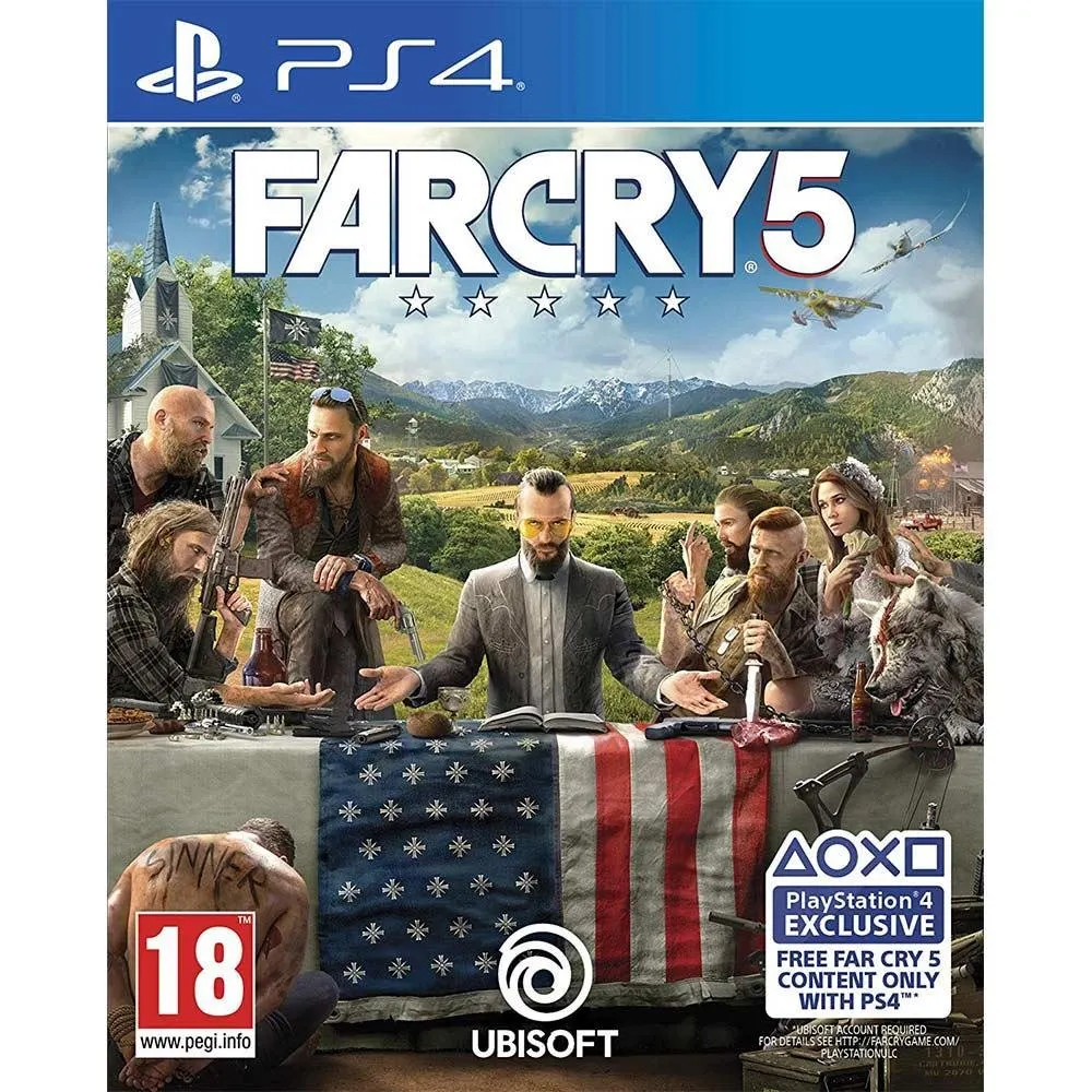 Far Cry 5 Playstation 4 Oyun Cd