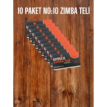 No:10 Zımba Teli 10 Paket X 1000 Adet Toplam 10.000 Basım Küçük Zımba Teli