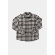 Colin's Colins Regular Fit Shirt Neck Ekoseli Erkek Bej Uzun Kol Gömlek Cl1083964 Q1.v1 Beı