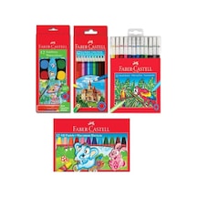 Faber Castell 4'lü Boyama Seti - Faberset001