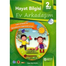 4 Adım 2.Sınıf Hayat Bilgisi Ev Arkadaşım