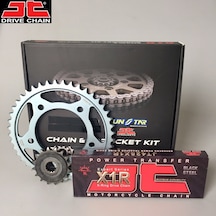 Zincir Dişli Seti Yamaha Wr R / X 125 Cc 2009-2015 / Yamaha / Wr R / X / 125cc / Zincir: Jt-428x1r Çelik -134 / Ön Dişli: Jt 14t / Arka Dişli: Sunstar 53t / 2009-2010-2011-2012-2013-2014-2015 1.Resim