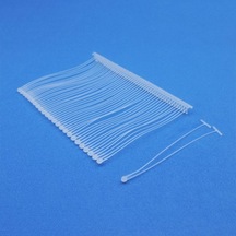 Fuyaku 65 Mm Double Pin Çiftli Kılçık Etiketleme Plastiği Şeffaf 5.000 Adet