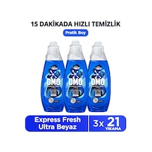 Omo Express Fresh Ultra Beyaz Sıvı Çamaşır Deterjanı 840 Ml X3 Diğer