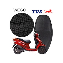Tvs Wego Motosiklet Sele Kılıfı 3D Çift Katlı File
