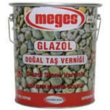 Meges Glazol Taş Verniği 0,75 Lt