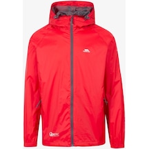 Trespass Qikpac Jacket Unisex Kırmızı Yağmurluk Uajkraı10001-red Kırmızı