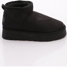 Pierre Cardin Benetton Bn-50167 Kadın Ugg Bot Siyah