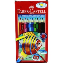 Faber Castell 12 Renk Aquarell Boya Kalem Karton Kt 1110622
