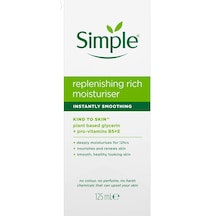 Simple Gliserin B5 ve E Vitamini İçeren Yoğun Nemlendirici Bakım Kremi 125 ML