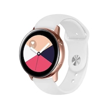 Newface Watch 22mm Klasik Kordon - Beyaz Diğer