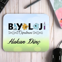 Biyoloji Öğretmenine Özel Isimli Mouse Pad